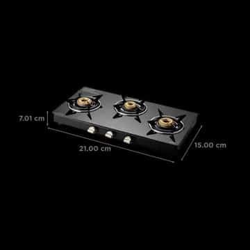 CTE 713 B(3 BURNER) - GAS STOVE - KAFF