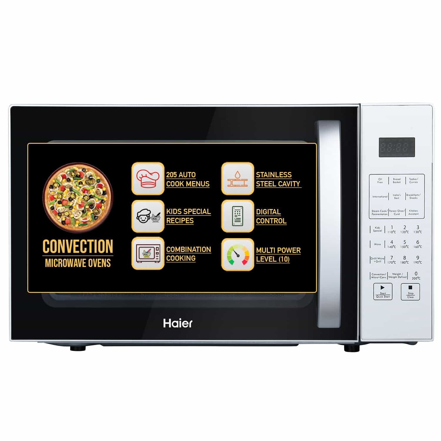 HIL2201CSSH (22 LTRS)(SILVER)(QD0041M00)-MWO-CONVECTION-HAIER 