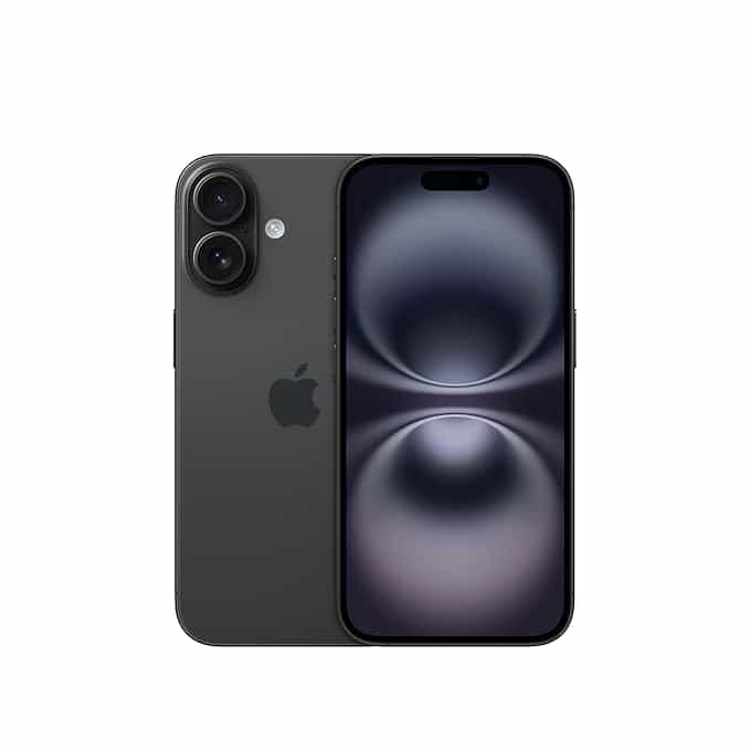 IPHONE 16 256GB - BLACK (MYEE3HN/A) - MOBILE PHONE - APPLE