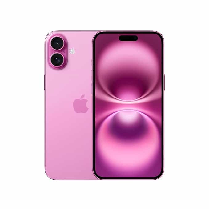 IPHONE 16 256GB - PINK (MYEG3HN/A) - MOBILE PHONE - APPLE