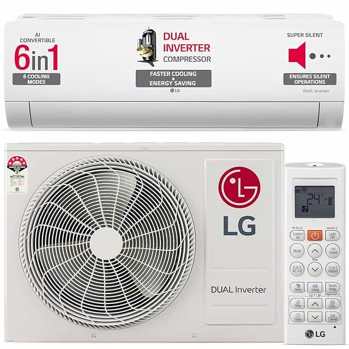 US-Q19KNZE1.AMLG (1.5 TON)(5 STAR)(8806096280003) - AIR CONDITION INVERTER - LG