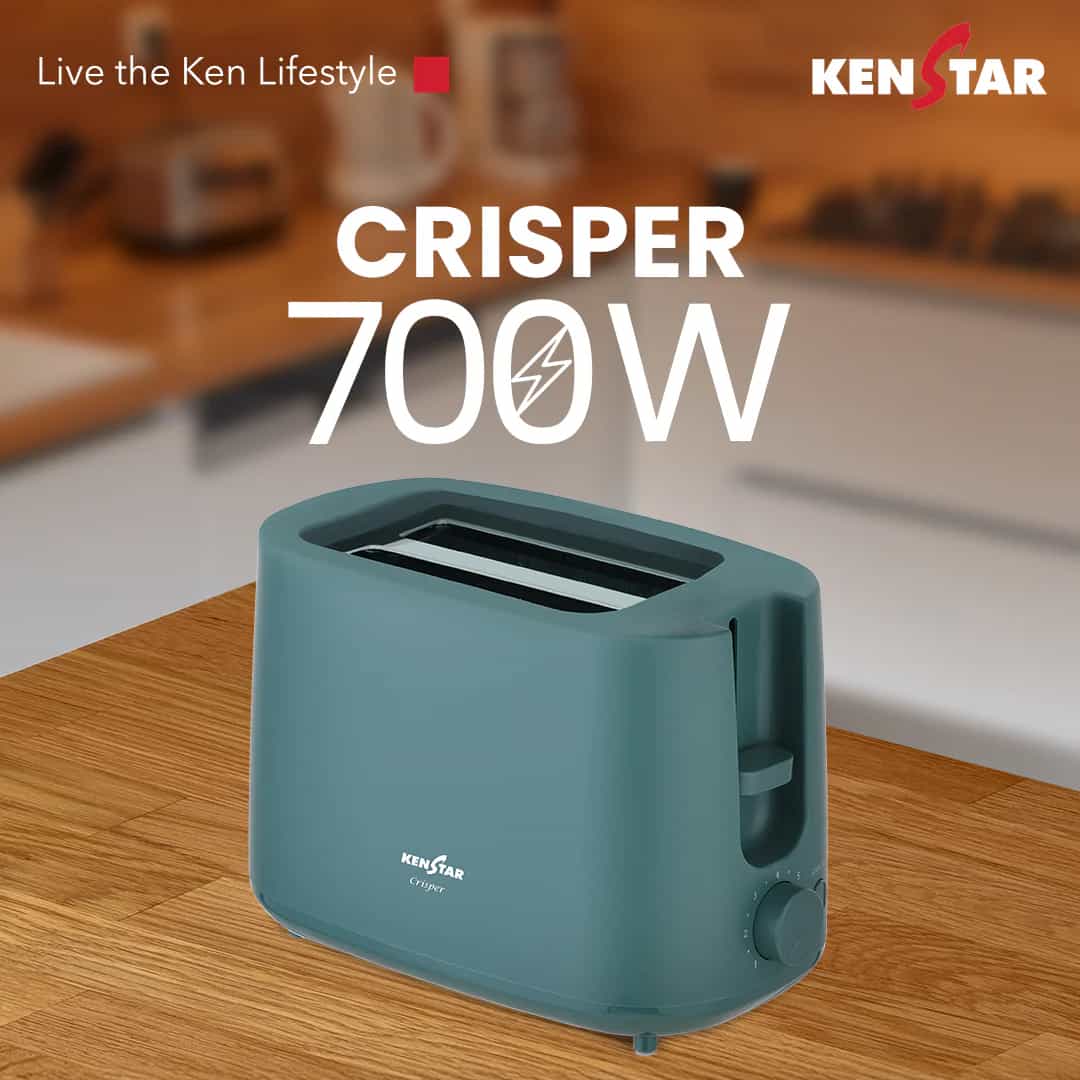 CRISPER (2SLICE)(POP UP)(700W)(KPTCRP7(G/K/R)PVR0-DST)-TOASTER-KENSTAR