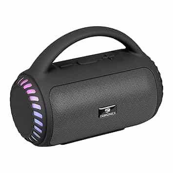 COUNTY PLUS BLACK (8WATTS,BT,USB,5HRS BATTERY)-BT-SPEAKER-ZEBRONICS