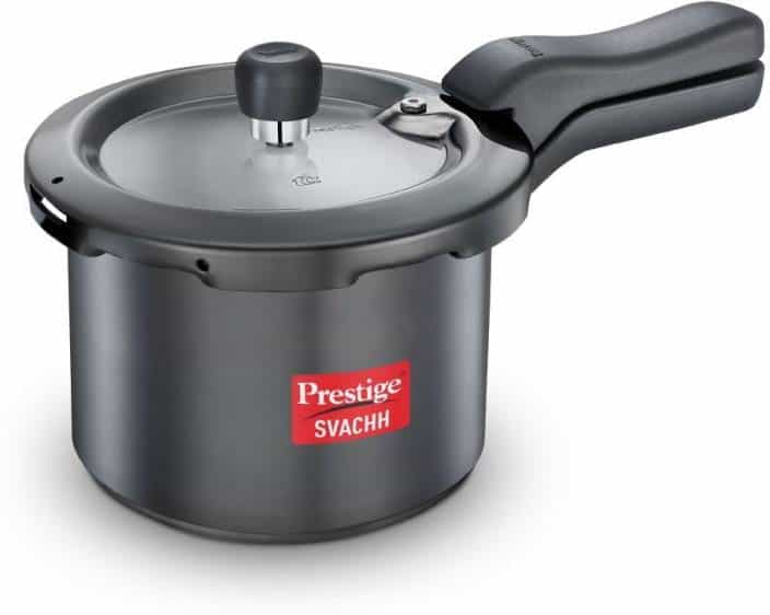 3LTR SVACHH (BLACK)(INDUCTION BASE)(20223) - PRESSURE COOKER - PRESTIGE