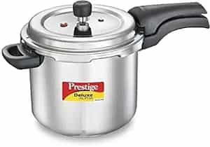 5.5 LTRS SS DELUXE ALPHA SVACHH (20251) - PRESSURE COOKER - PRESTIGE