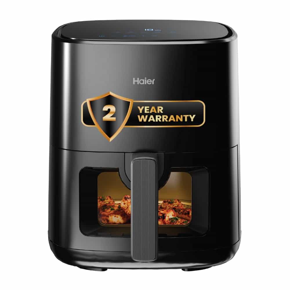 HAF-D503B (5.0 LTRS)(1500W)(BLACK)(DIGITAL CONTROL)(Z009X100)-AIR FRYER HAIER