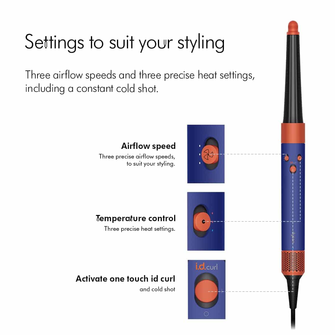 AIRWRAP (6 IN 1 MULTI STYLER)(1300W)(VINCA BLUE)(533818-01) HAIR STYLER DYSON