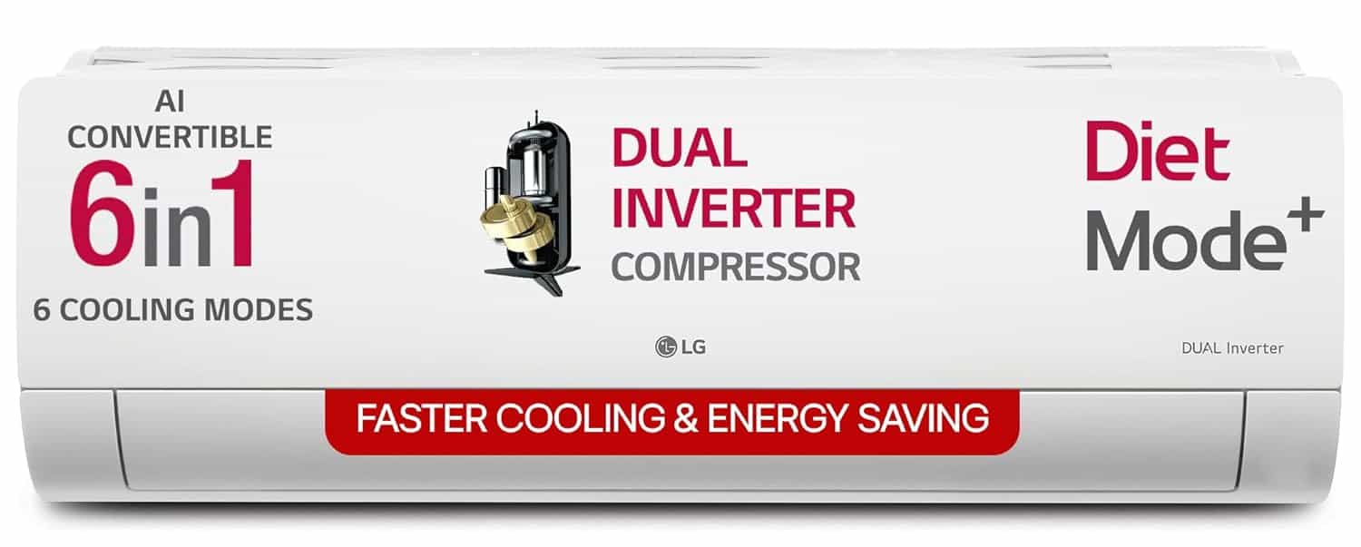 AS-Q19KNZE.AMLG (1.5 TON)(5 STAR)(8806096730577)-AIR CONDITION INVERTER-LG