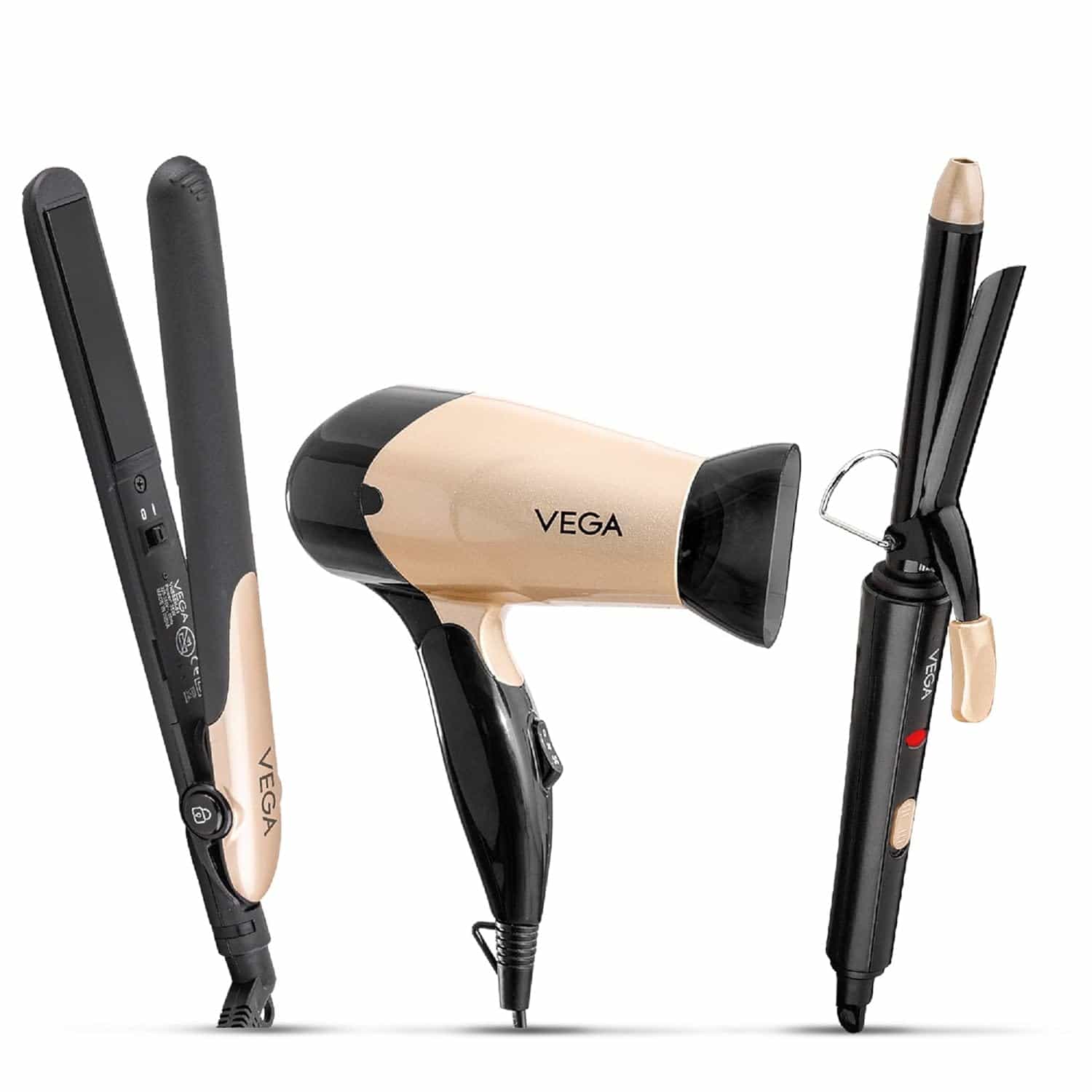 VHSS 03 (STRAIGHTENER+DRYER+CURLER)(STYLING SET)-COMBI-VEGA