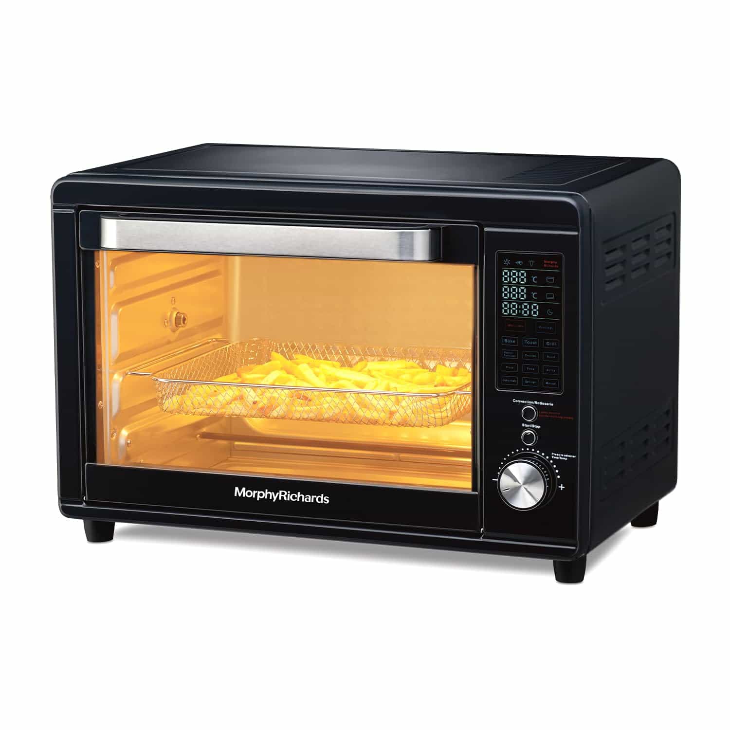 29 RCAD DIGI (29LTR,13ACM,ROTISSERIE,BUILT IN AIR FRYER & DEHYDRATOR)-OVEN TOAST GRILLER-MORPHY RICHARDS