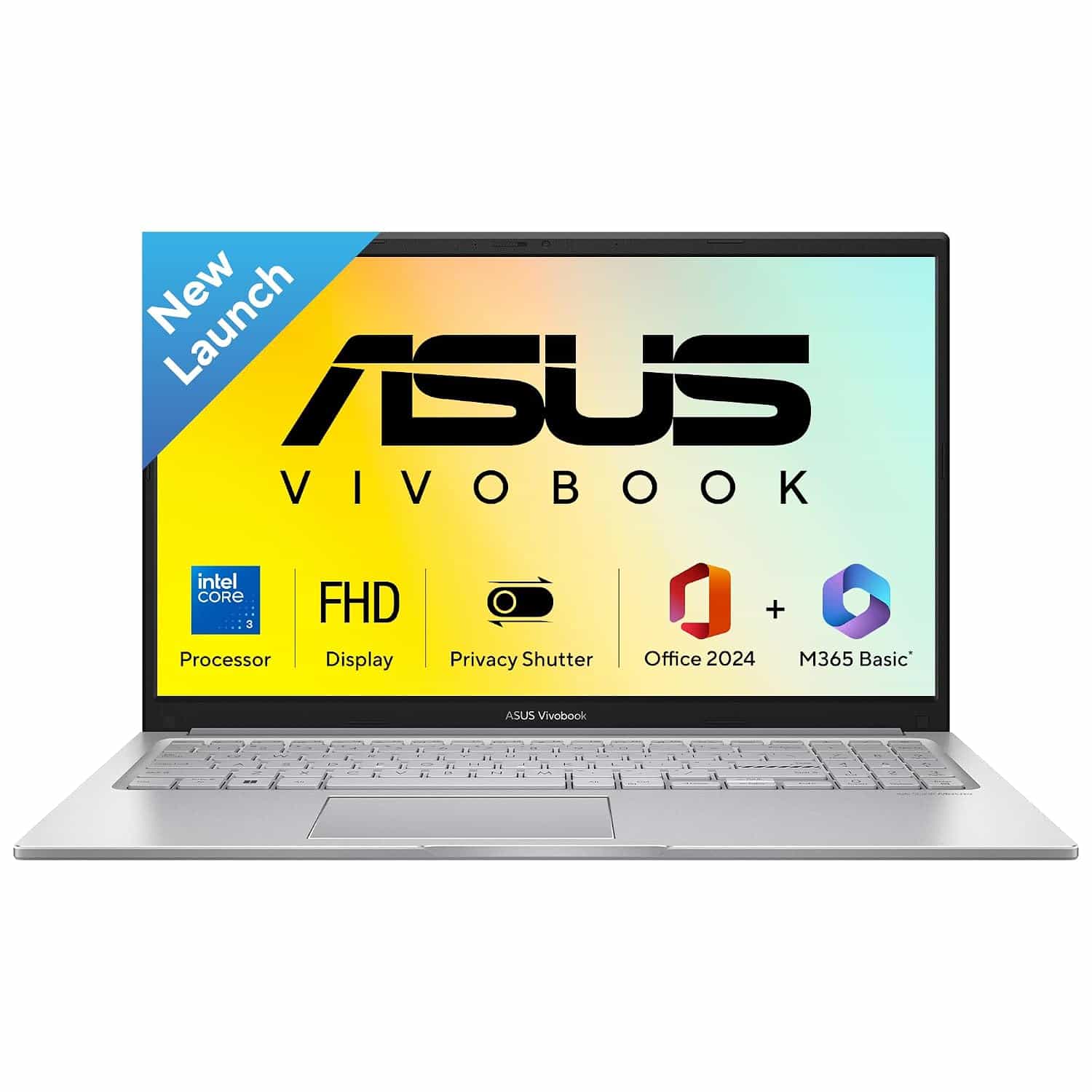 X1504VAP-IN1005WS / Core i3-100U / 8GB / 512GB / 15.6-inch / WIN 11 / MSO 2024 / INTEL GRAPHICS