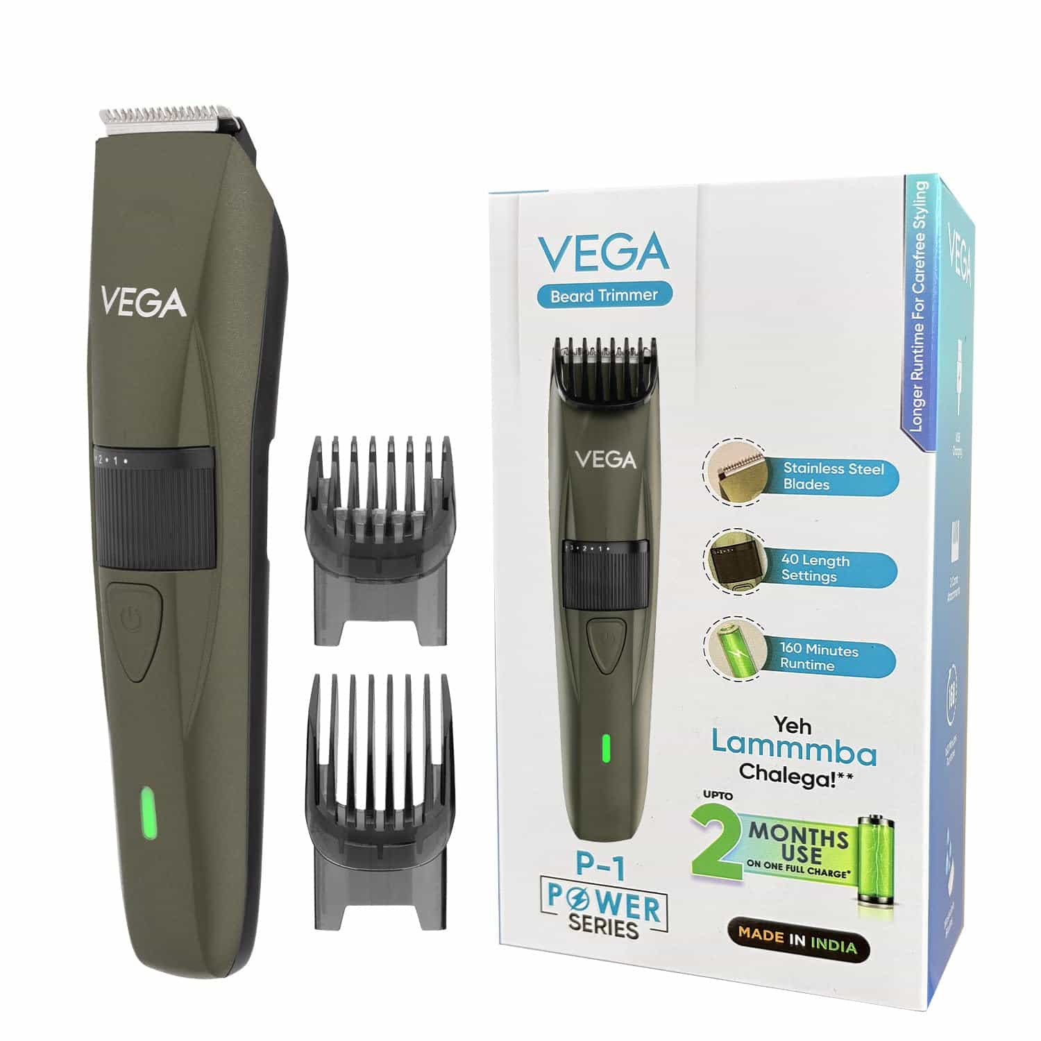 VHTH 25 P1 (TRIMMER)(CORDLESS)-SHAVER & TRIMMER-VEGA
