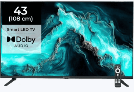 43P8 (HD SMART)(WIFI)-LED TV-ZEBRONICS