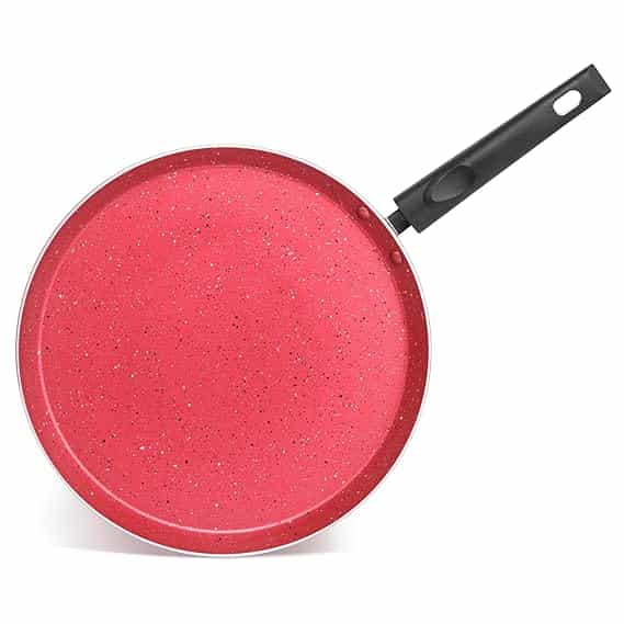 CORAL DLX GRANITE RED 280MM TAWA (IB) - NON STICK COOKWARE - BUTTERFLY