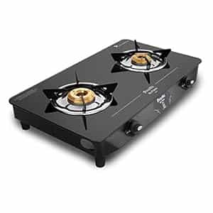 LUXE PRO 2B (2 BURNER)(GLASS TOP)(19000133)(GTS416) - GAS STOVE - PREETHI