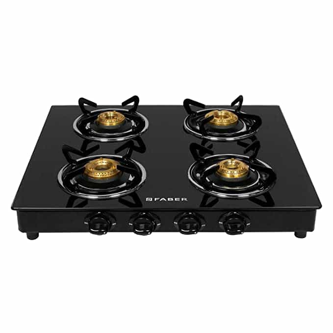 PRINCE 4BB BK (4 BR)(106.0674.740) - BUILT IN HOB - FABER
